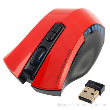 Aula Series 2.4GHz 800-1600-2000DPI 7D Wireless Optical Mouse with USB Mini ReceiverNew
